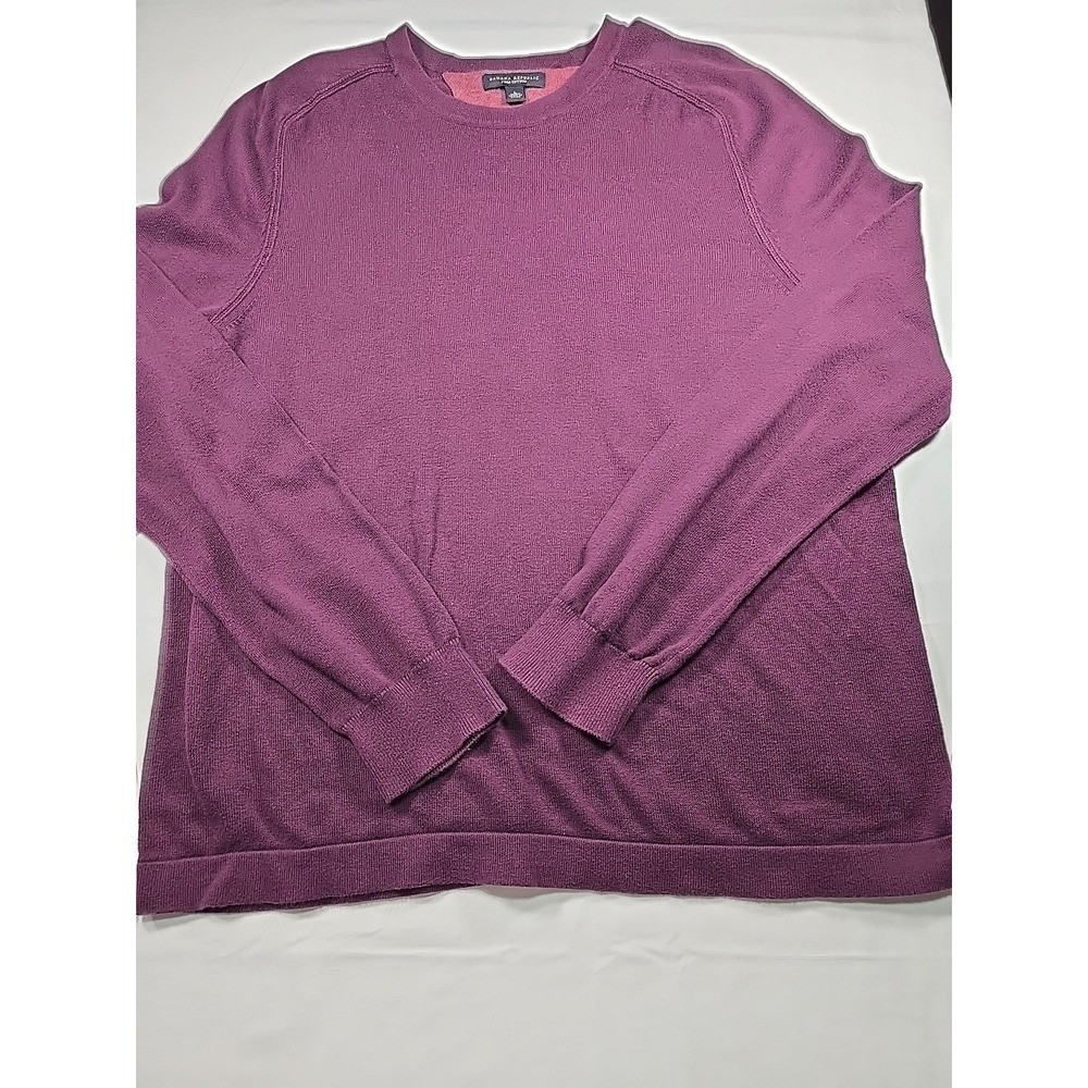 Banana Republic Pima Cotton Sweater‎ Large Old Money Luxury Men's